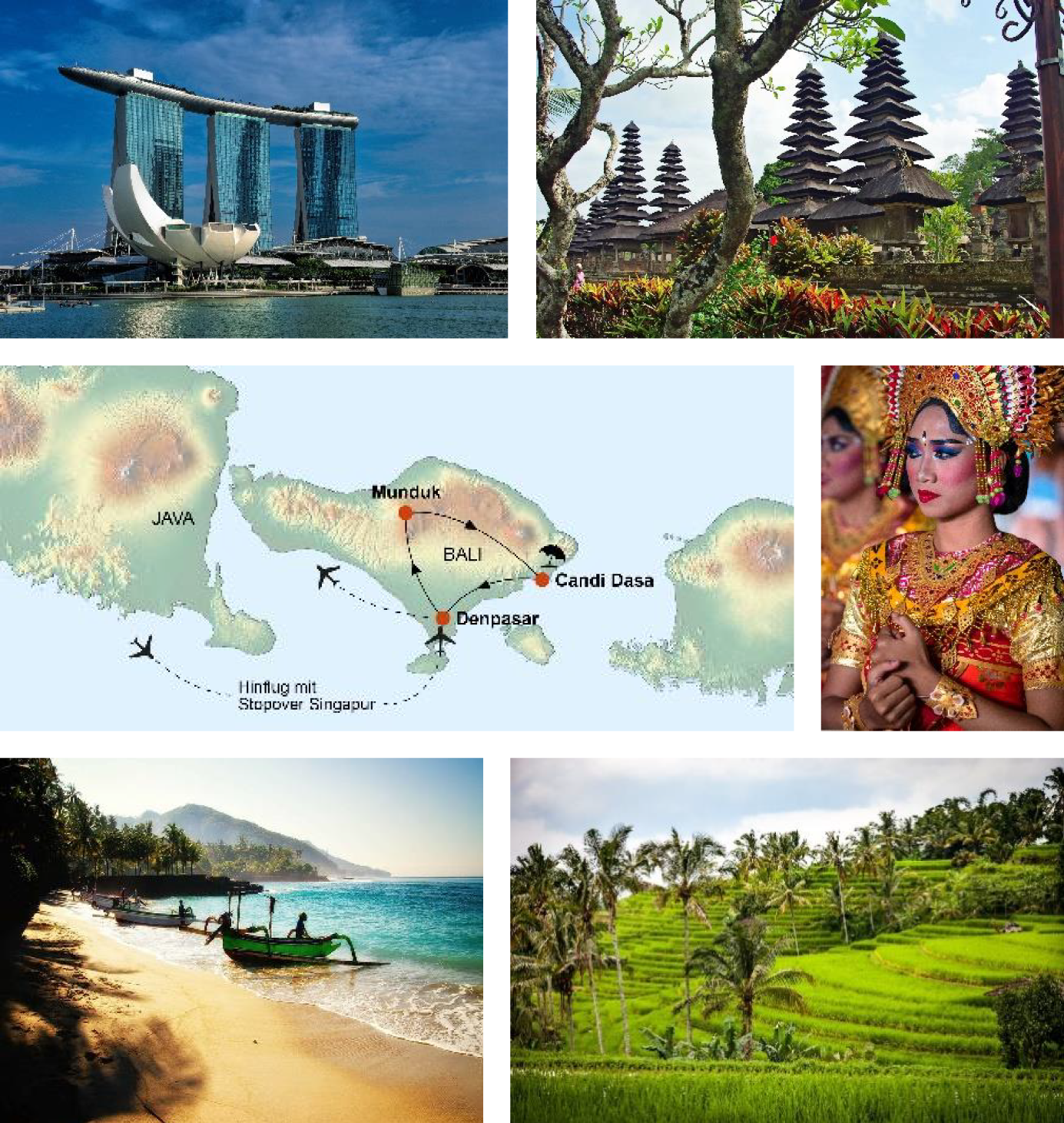 Studienreise 2024: Bali und Singapur